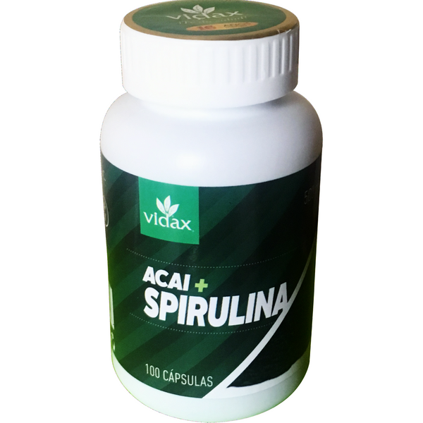 Cápsulas de Acai y Spirulina