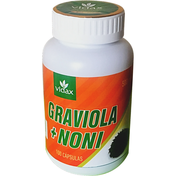 Cápsulas de Graviola y Noni